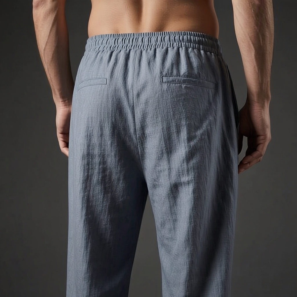 Montego Linen Trouser — Hopeforwho (view 4)