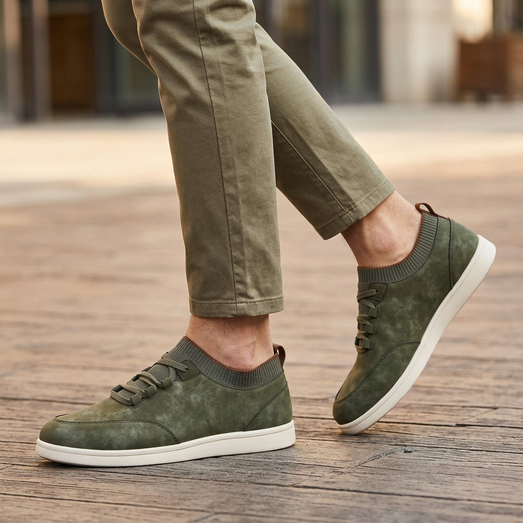 Nolan Suede Sneakers — Hopeforwho (view 3)