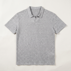 Taormina Ribbed Knit Polo — Hopeforwho