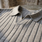 Taormina Ribbed Knit Polo — Hopeforwho (view 3)