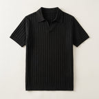 Taormina Ribbed Knit Polo — Hopeforwho (view 5)