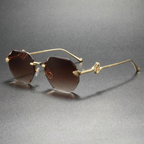 Antibes Snake-Temple Sunglasses — Hopeforwho (view 4)