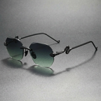 Antibes Snake-Temple Sunglasses — Hopeforwho