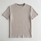 Rapallo Ribbed T-Shirt — Hopeforwho (view 4)