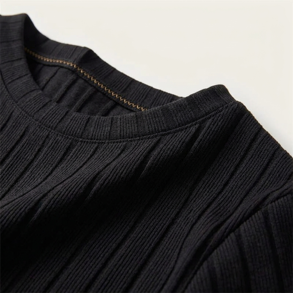 Rapallo Ribbed T-Shirt — Hopeforwho (view 8)