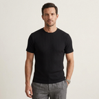 Rapallo Ribbed T-Shirt — Hopeforwho (view 9)