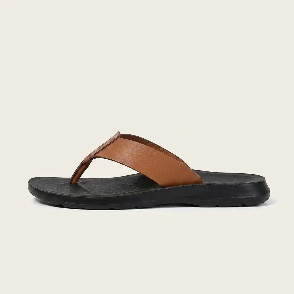 Minori Leather Sandals — Hopeforwho (view 2)