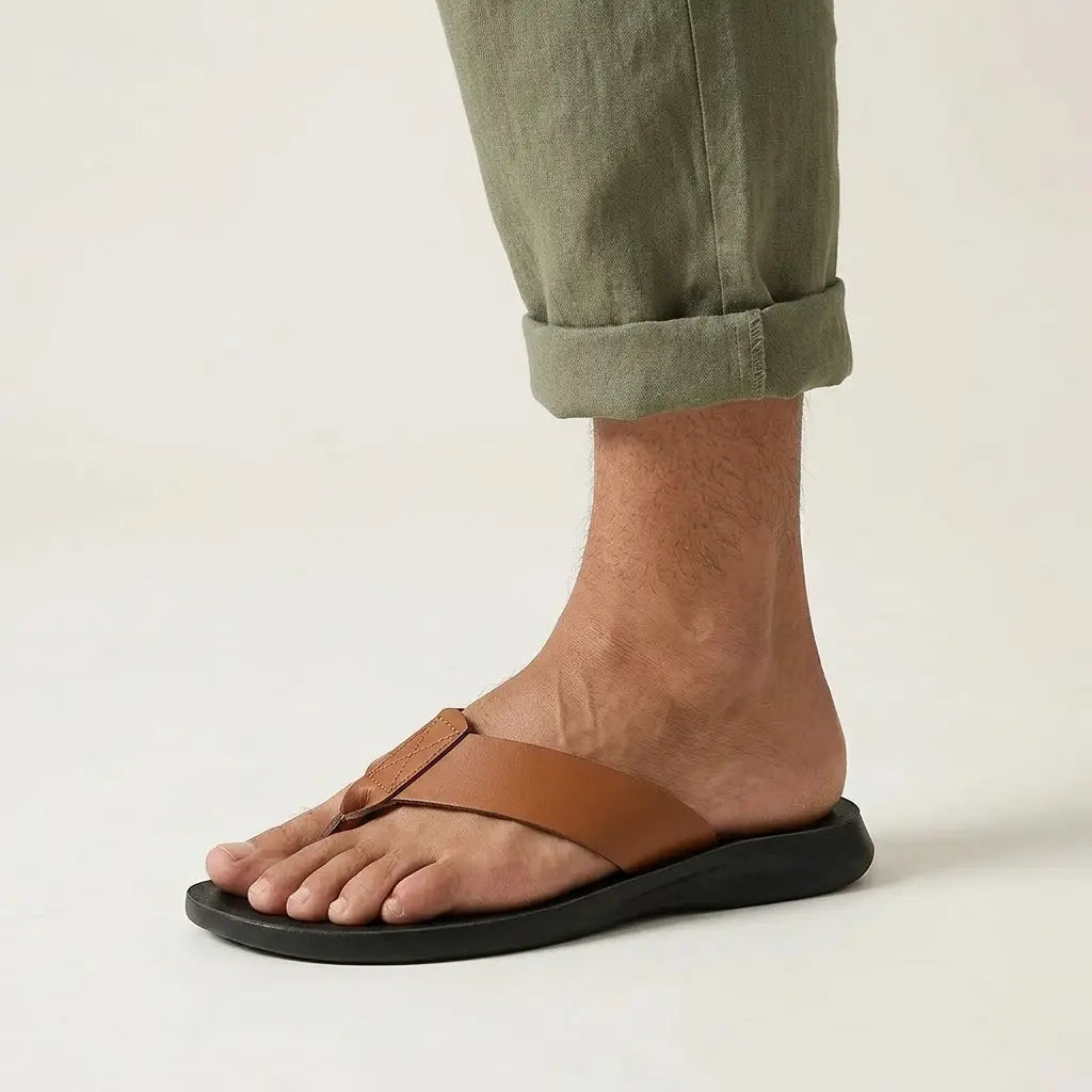 Minori Leather Sandals — Hopeforwho (view 4)