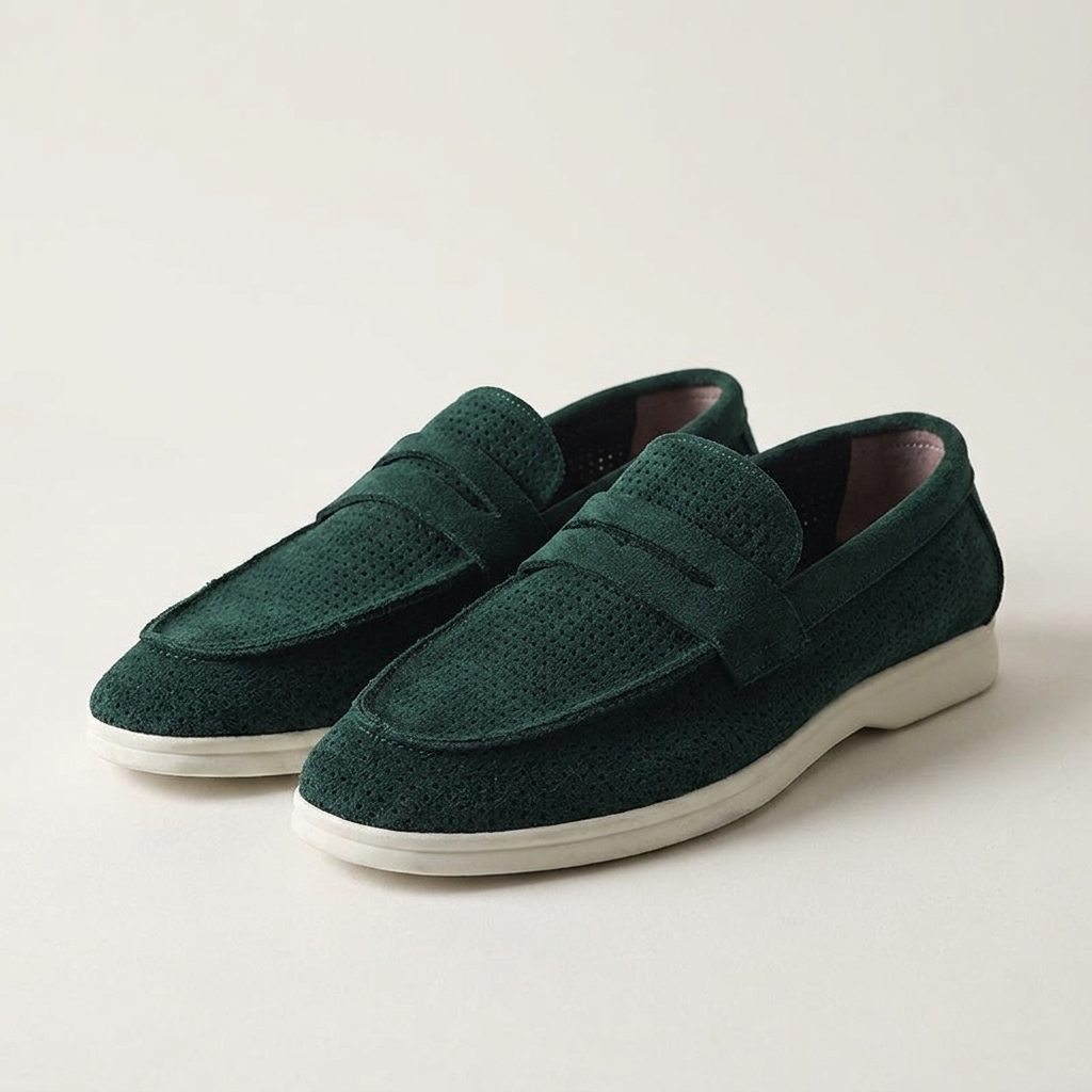 Sanremo Suede Loafers — Hopeforwho (view 11)