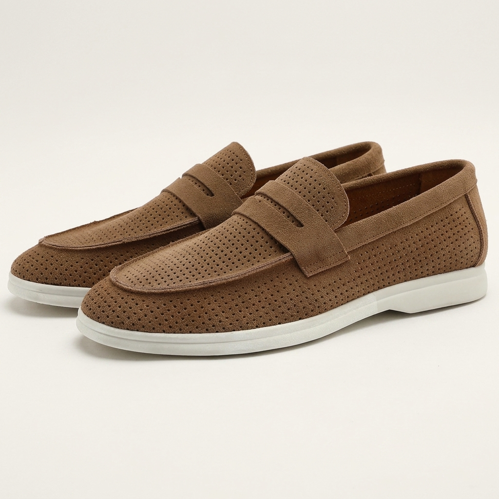 Sanremo Suede Loafers — Hopeforwho