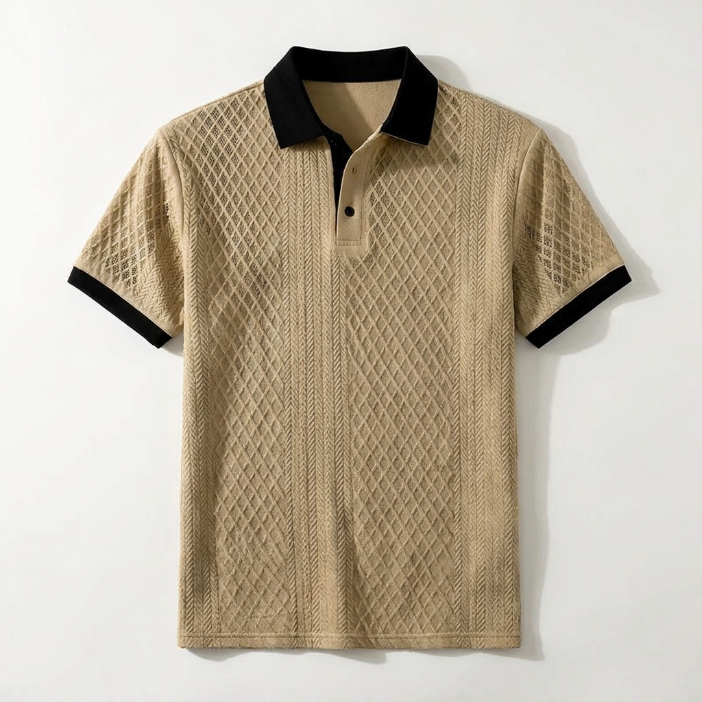Levanto Jacquard Polo — Hopeforwho
