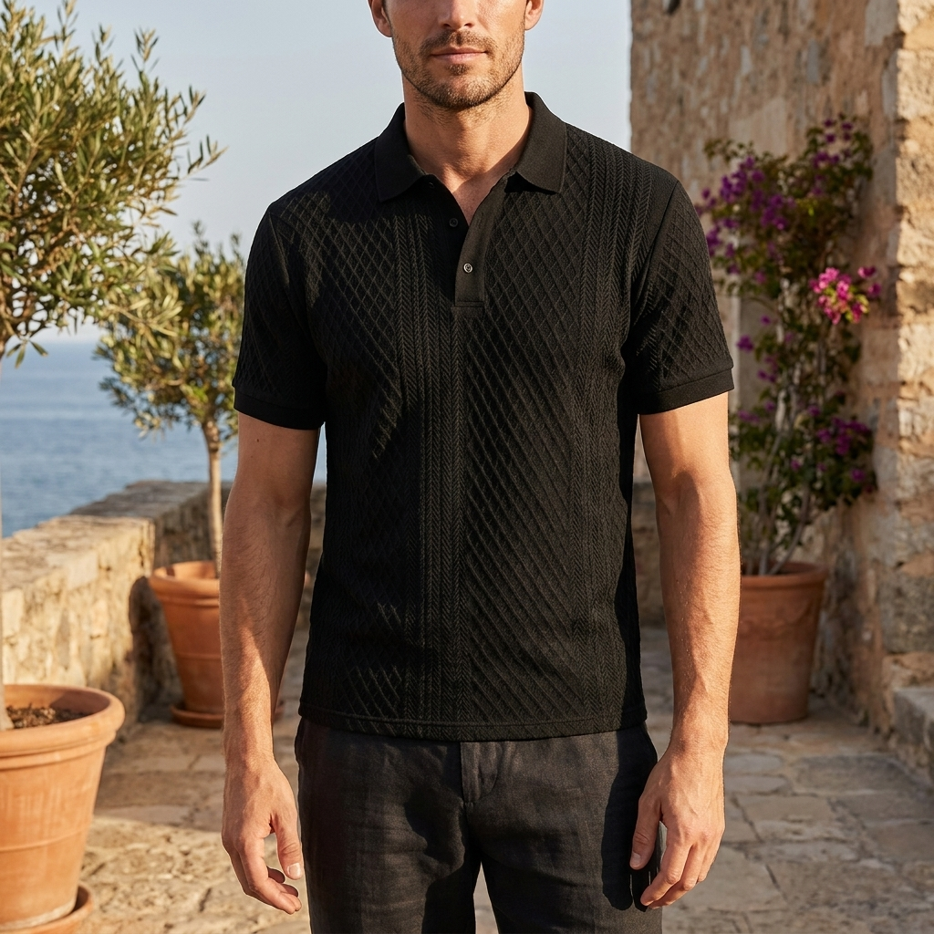 Levanto Jacquard Polo