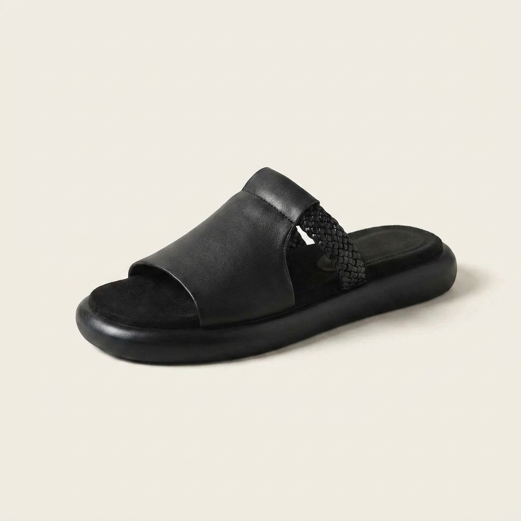 Marsala Leather Flats — Hopeforwho