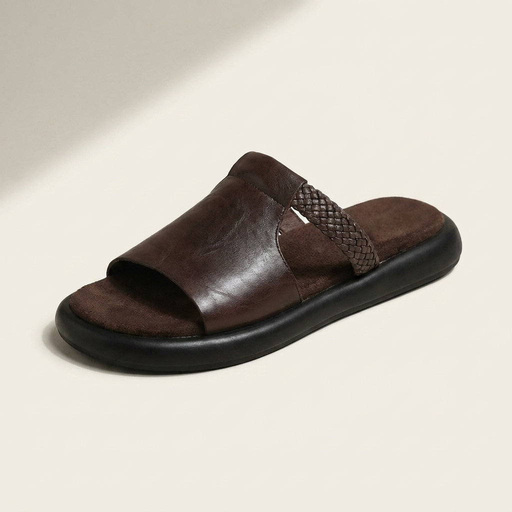 Marsala Leather Flats — Hopeforwho (view 6)