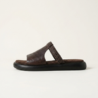 Marsala Leather Flats — Hopeforwho (view 7)