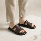 Marsala Leather Flats — Hopeforwho (view 10)