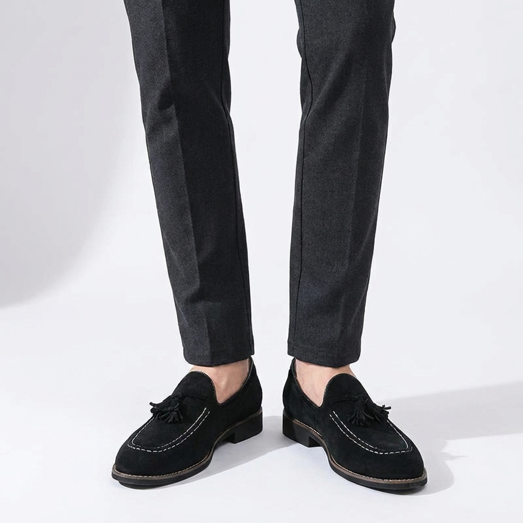 Barolo Suede Loafers