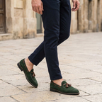 Barolo Suede Loafers