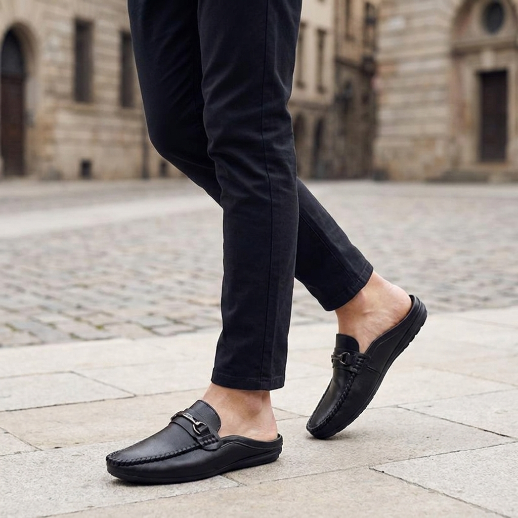 Burano Leather Mules — Hopeforwho (view 9)