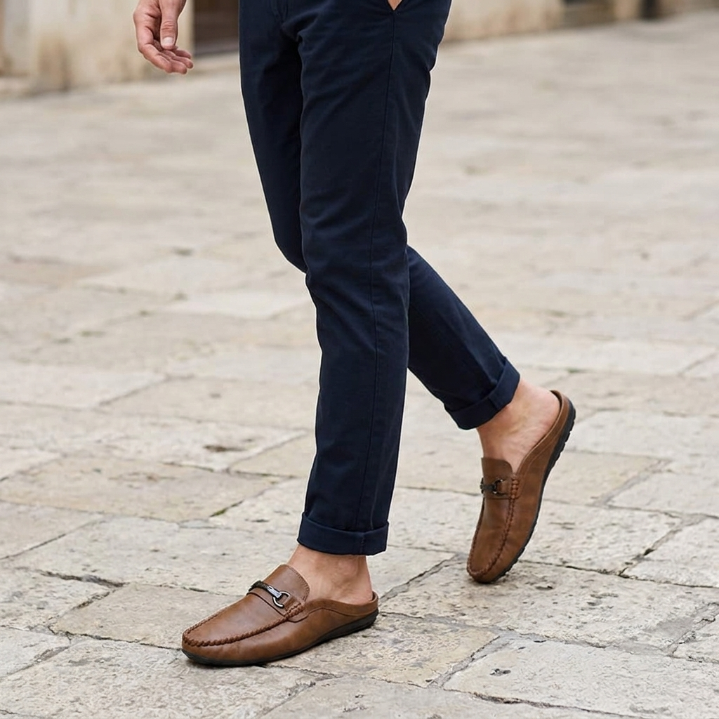 Burano Leather Mules — Hopeforwho (view 5)