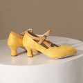Eleanor Suede Heels — Hopeforwho