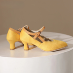 Eleanor Suede Heels — Hopeforwho