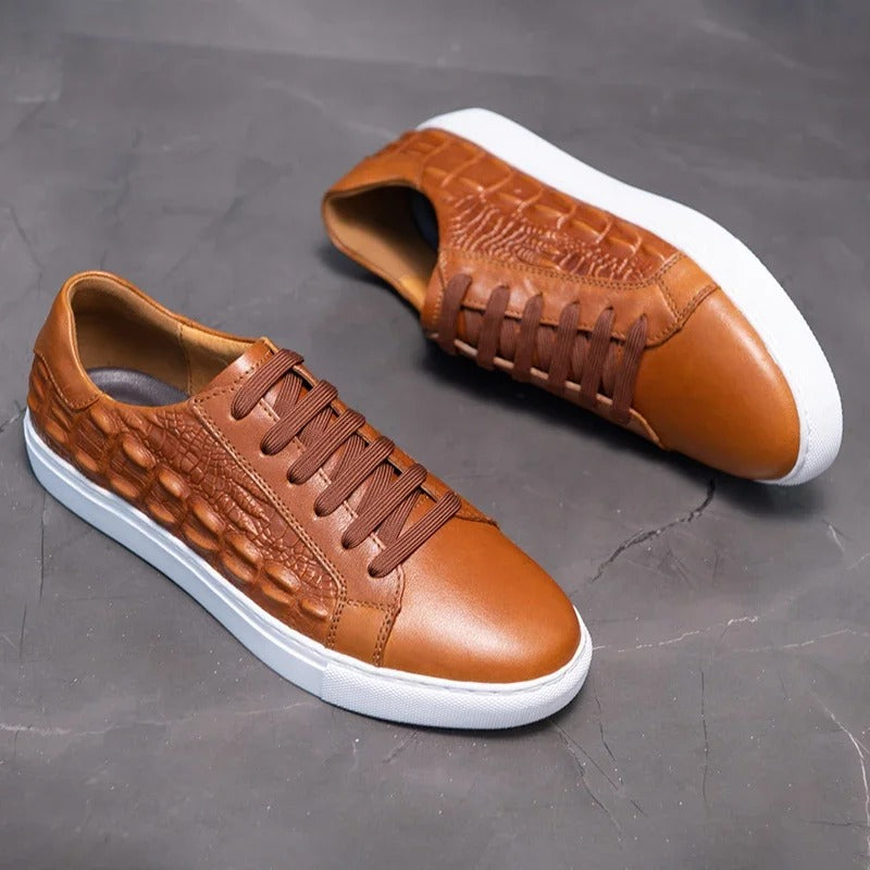 Savonti Men's Leather Dress Shoes — Hopeforwho (view 3)