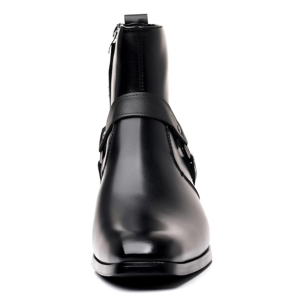 Savonti Men's Leather Harness Boots — Hopeforwho (view 8)